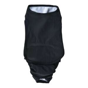 Bluethy Dog Recovery Suit Sz Large Black Medical Cone Alternative NEW